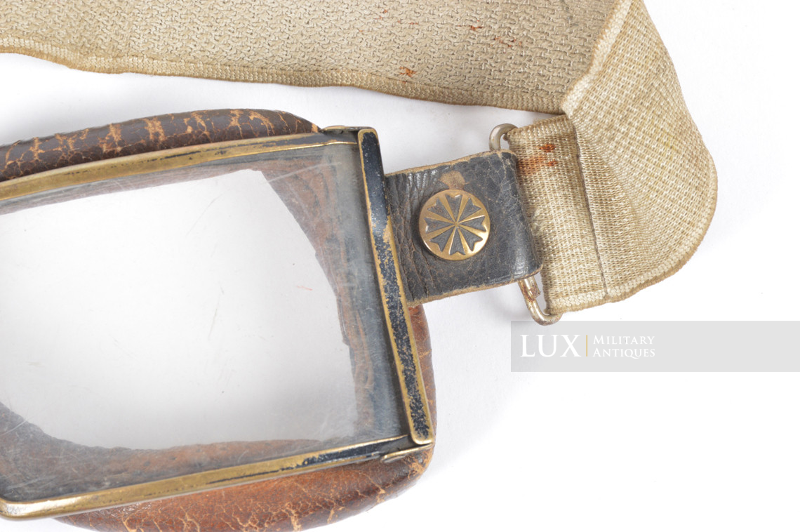 Lunettes précoces de motocycliste allemand, « KRADMELDER » - photo 8