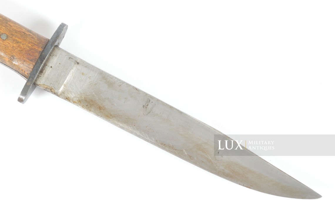 German Heer / Waffen-SS combat fighting knife, « Bowie blade » - photo 12