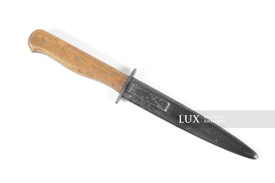 German Heer / Waffen-SS combat fighting knife, « Bowie blade » - photo 8