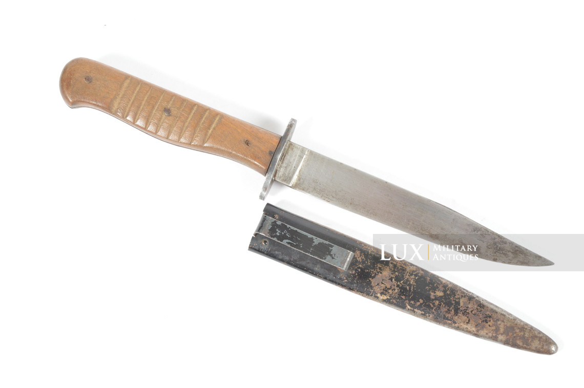 German Heer / Waffen-SS combat fighting knife, « Bowie blade » - photo 4