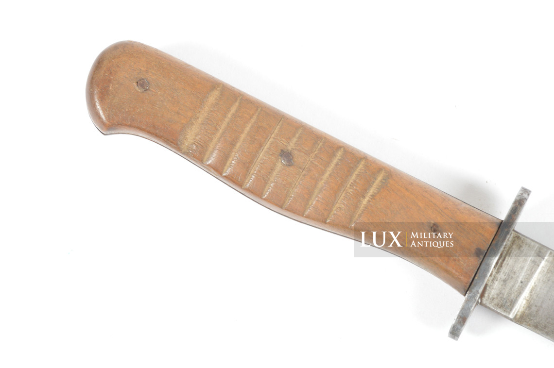 German Heer / Waffen-SS combat fighting knife, « Bowie blade » - photo 11