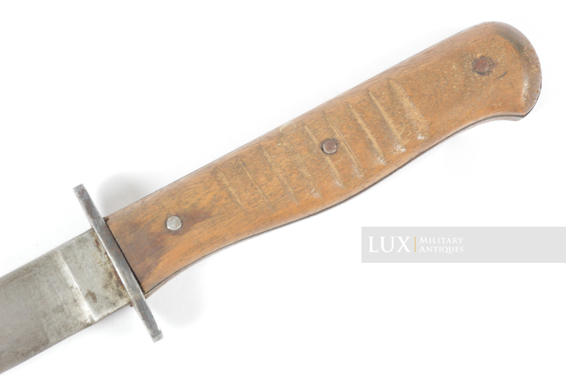 German Heer / Waffen-SS combat fighting knife, « Bowie blade » - photo 14