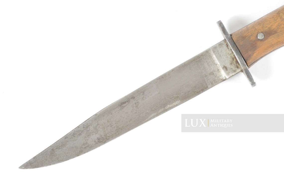 German Heer / Waffen-SS combat fighting knife, « Bowie blade » - photo 15