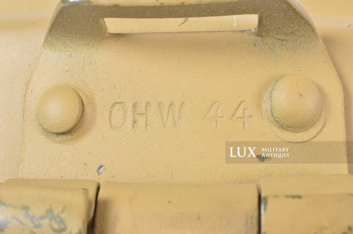 Très rare gamelle allemande fin de guerre camouflée sable, « OHW44 » - photo 8