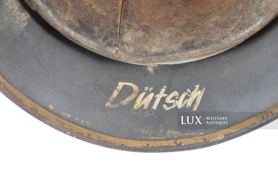 Casque M35 Luftwaffe camouflé trois tons atypique, « SE64 » - photo 52