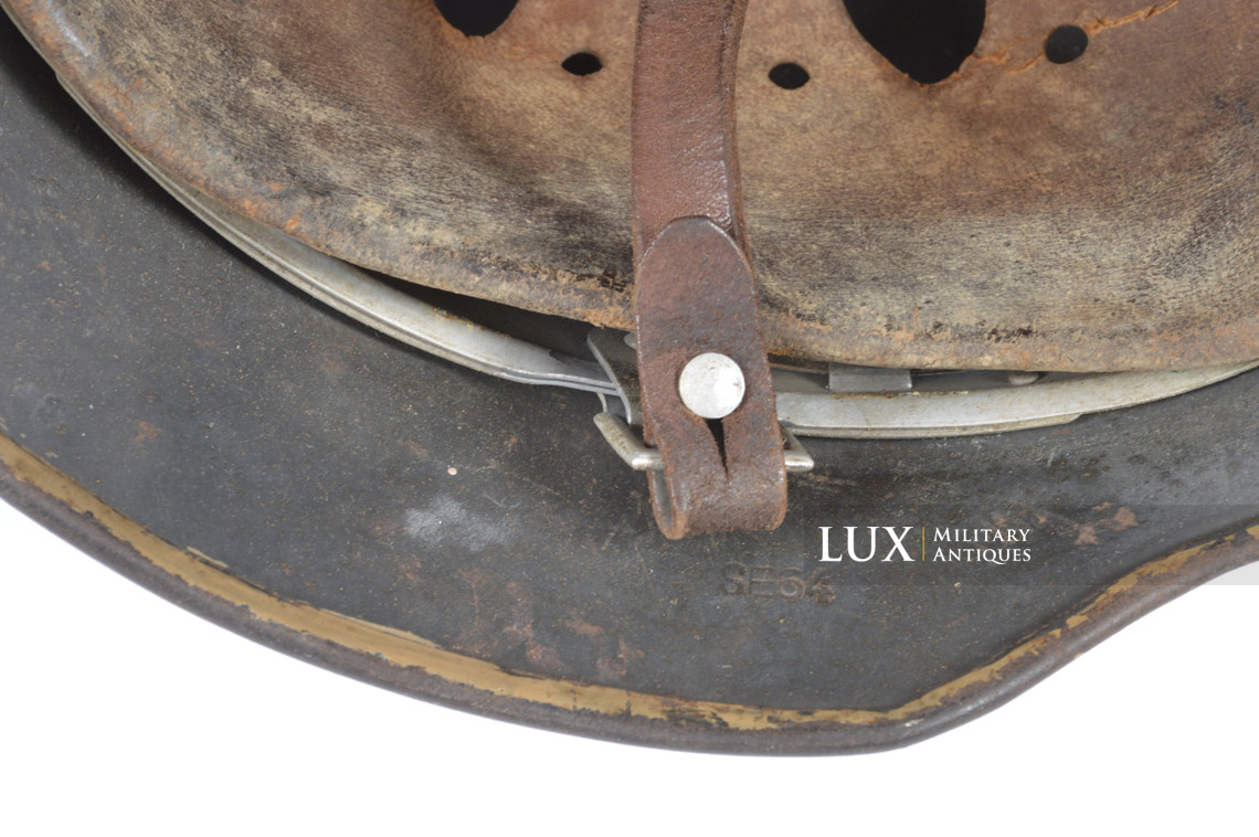 Casque M35 Luftwaffe camouflé trois tons atypique, « SE64 » - photo 56