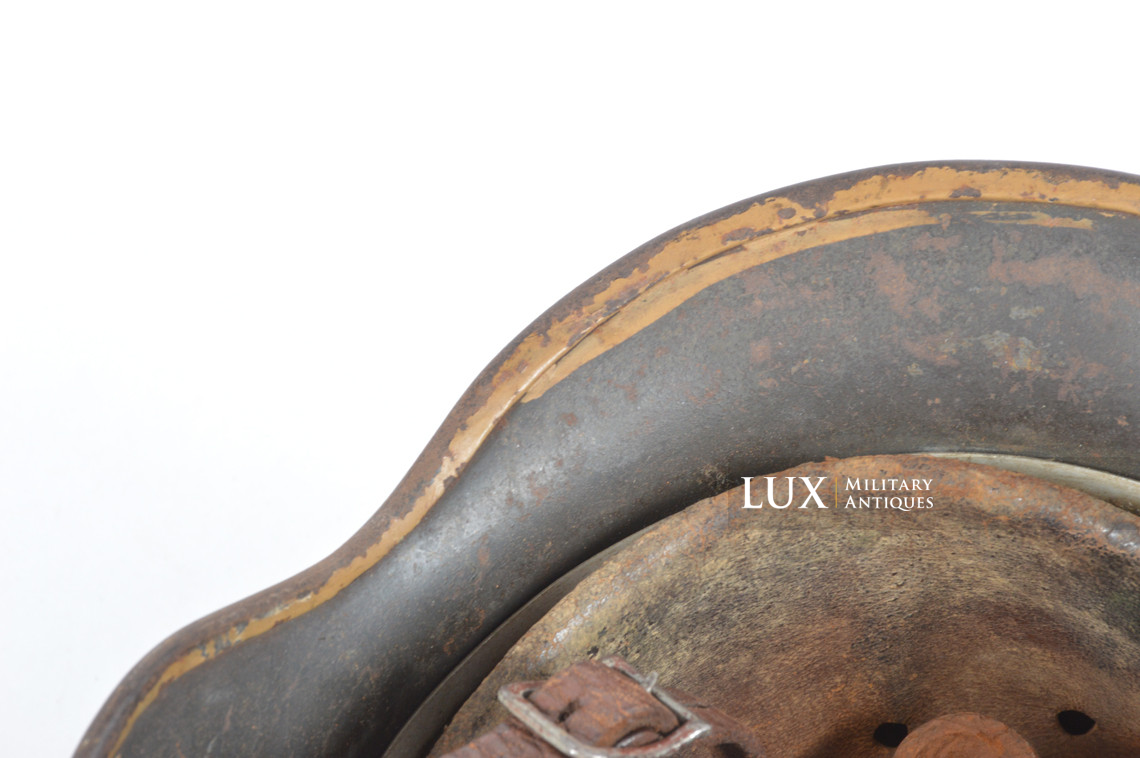 Casque M35 Luftwaffe camouflé trois tons atypique, « SE64 » - photo 58
