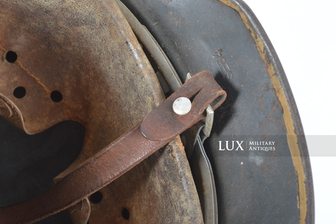 Casque M35 Luftwaffe camouflé trois tons atypique, « SE64 » - photo 59