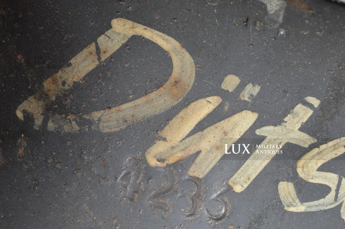 Casque M35 Luftwaffe camouflé trois tons atypique, « SE64 » - photo 54