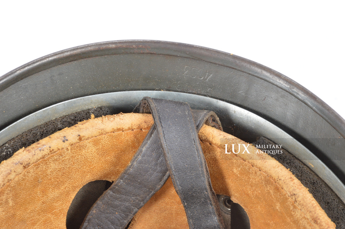 Casque M38 de parachutiste allemand fin de guerre, « ckl68 » - photo 30