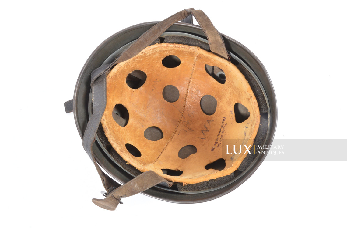 Casque M38 de parachutiste allemand fin de guerre, « ckl68 » - photo 34
