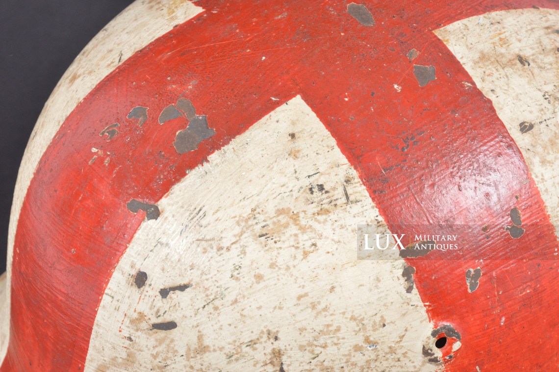 Rare M42 Heer combat medics helmet, « NS62 » - photo 23