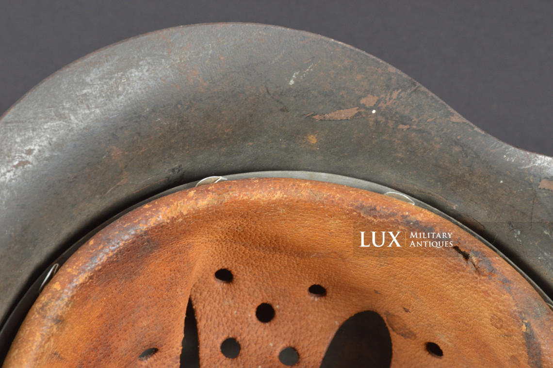 Rare M42 Heer combat medics helmet, « NS62 » - photo 101