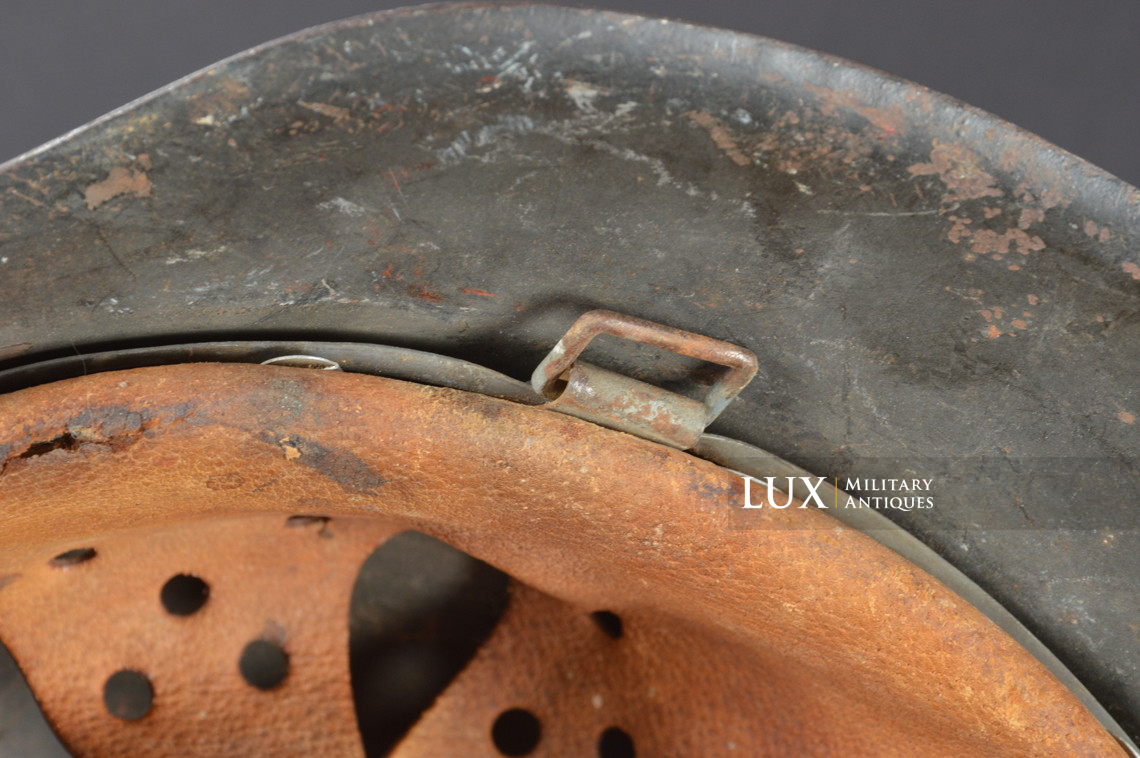 Rare M42 Heer combat medics helmet, « NS62 » - photo 110