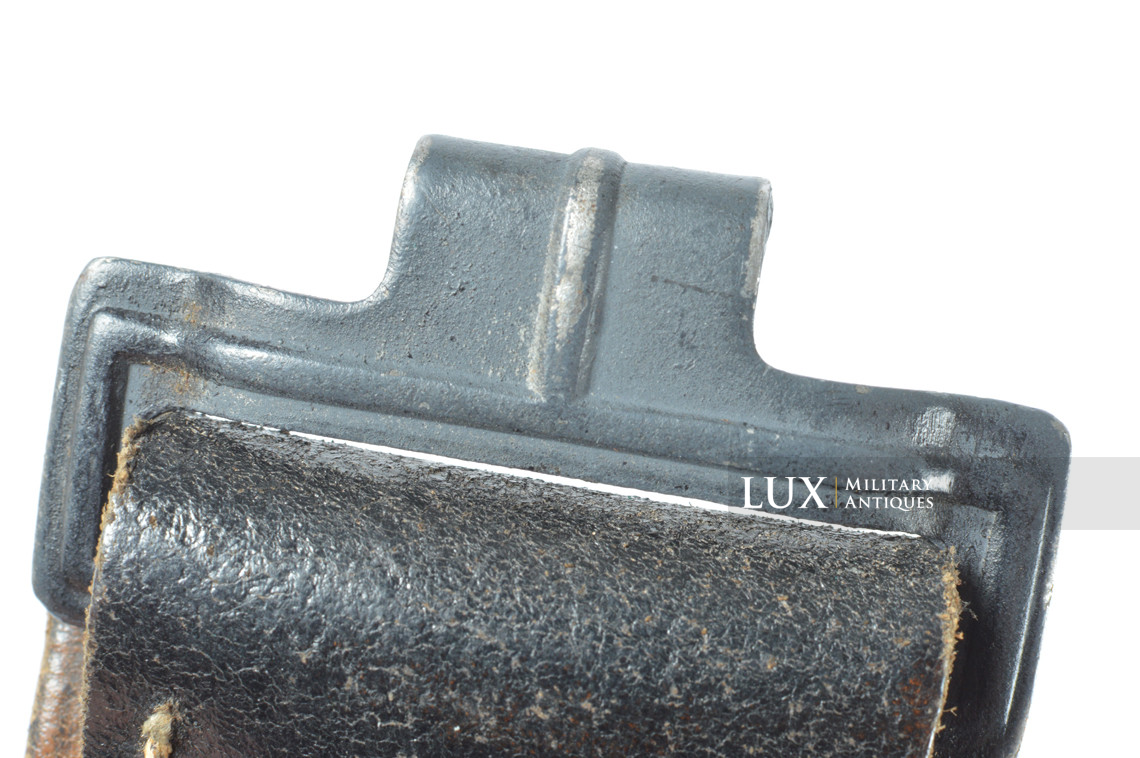 Mid-war German Luftwaffe combat service leather belt - photo 10