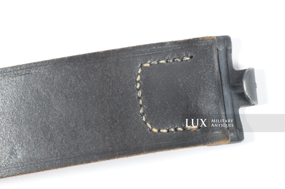 Mid-war German Luftwaffe combat service leather belt - photo 7