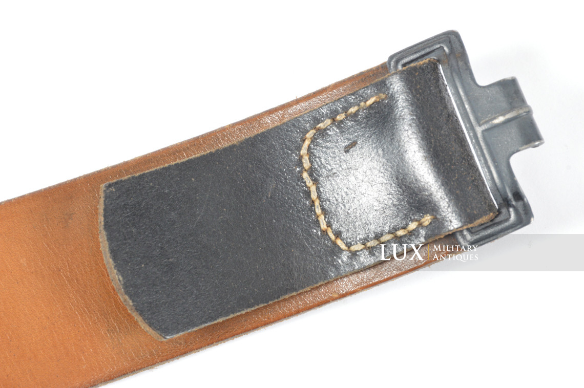 Mid-war German Luftwaffe combat service leather belt - photo 9