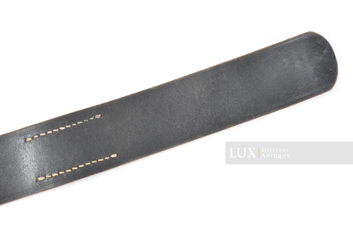 Mid-war German Luftwaffe combat service leather belt - photo 12