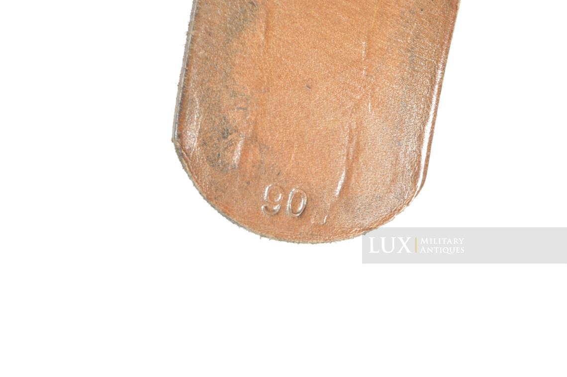 Mid-war German Luftwaffe combat service leather belt - photo 16