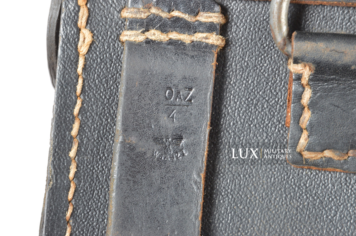 Trousse d'entretien MG34/42 fin de guerre en carton pressé noir & jaune sable, « oaz4 » - photo 12