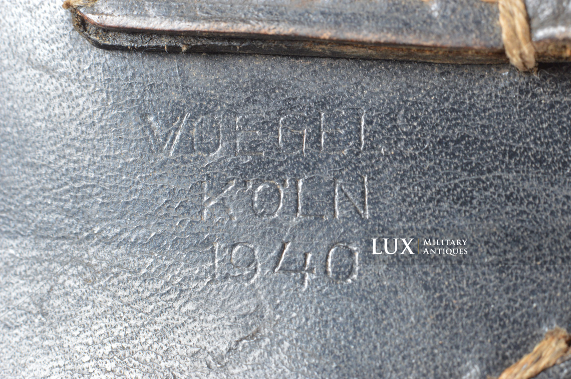 German folding shovel carrying case, first type, « 1940 » - photo 14