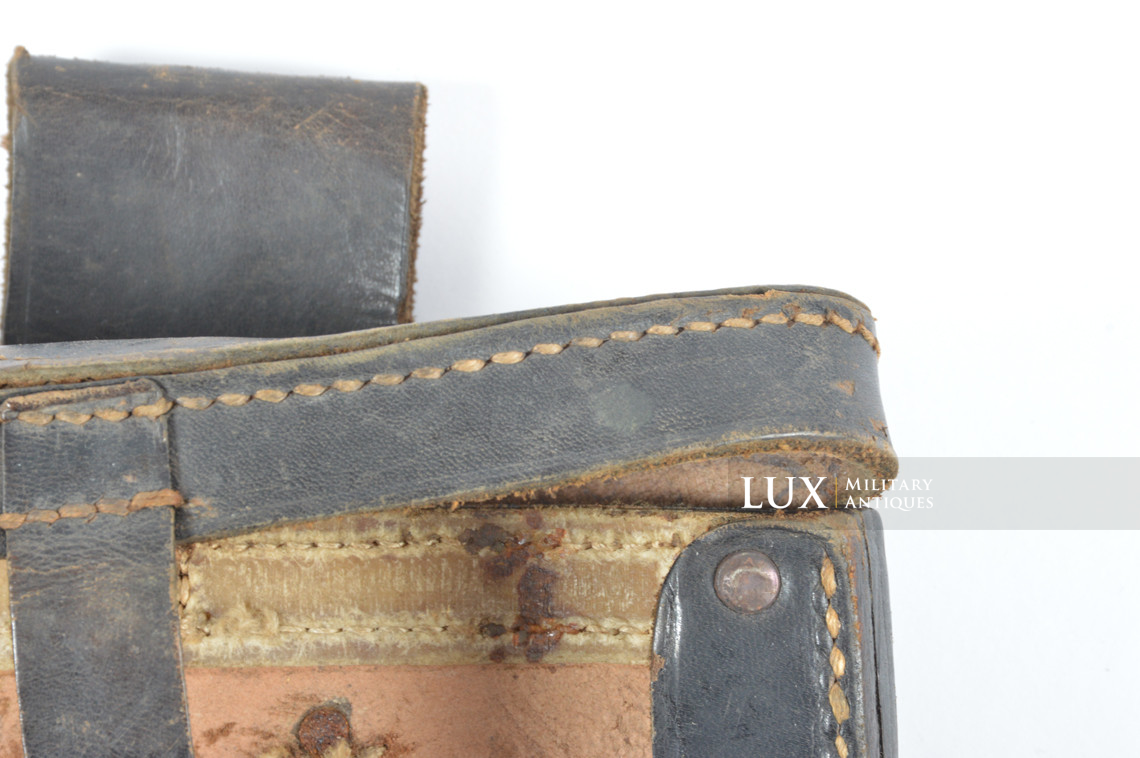 German folding shovel carrying case, first type, « 1940 » - photo 10