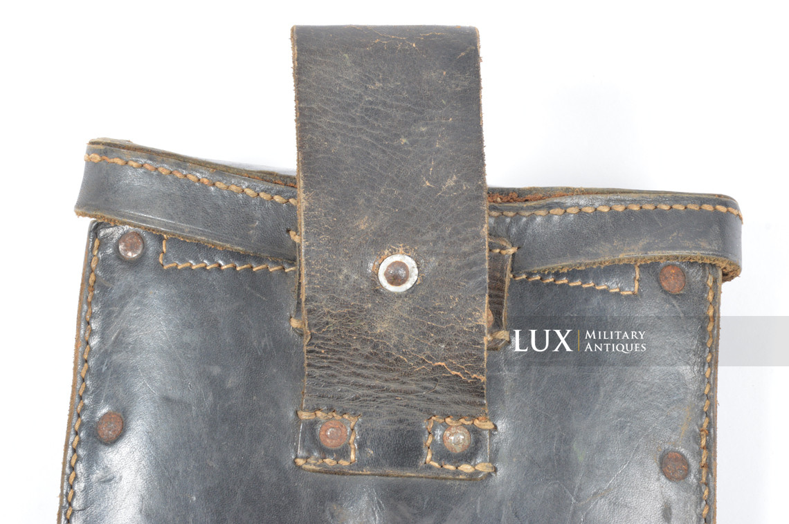 German folding shovel carrying case, first type, « 1940 » - photo 12