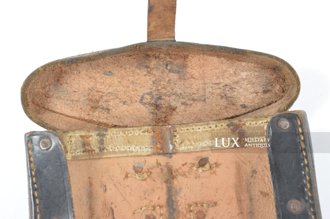 German folding shovel carrying case, first type, « 1940 » - photo 16