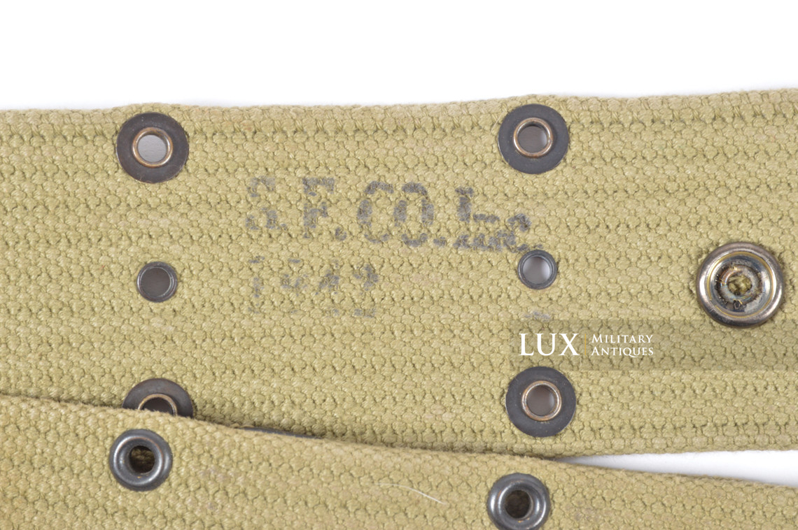US-M1936 pistol belt, « S.F.CO. Inc 1942 » - photo 10