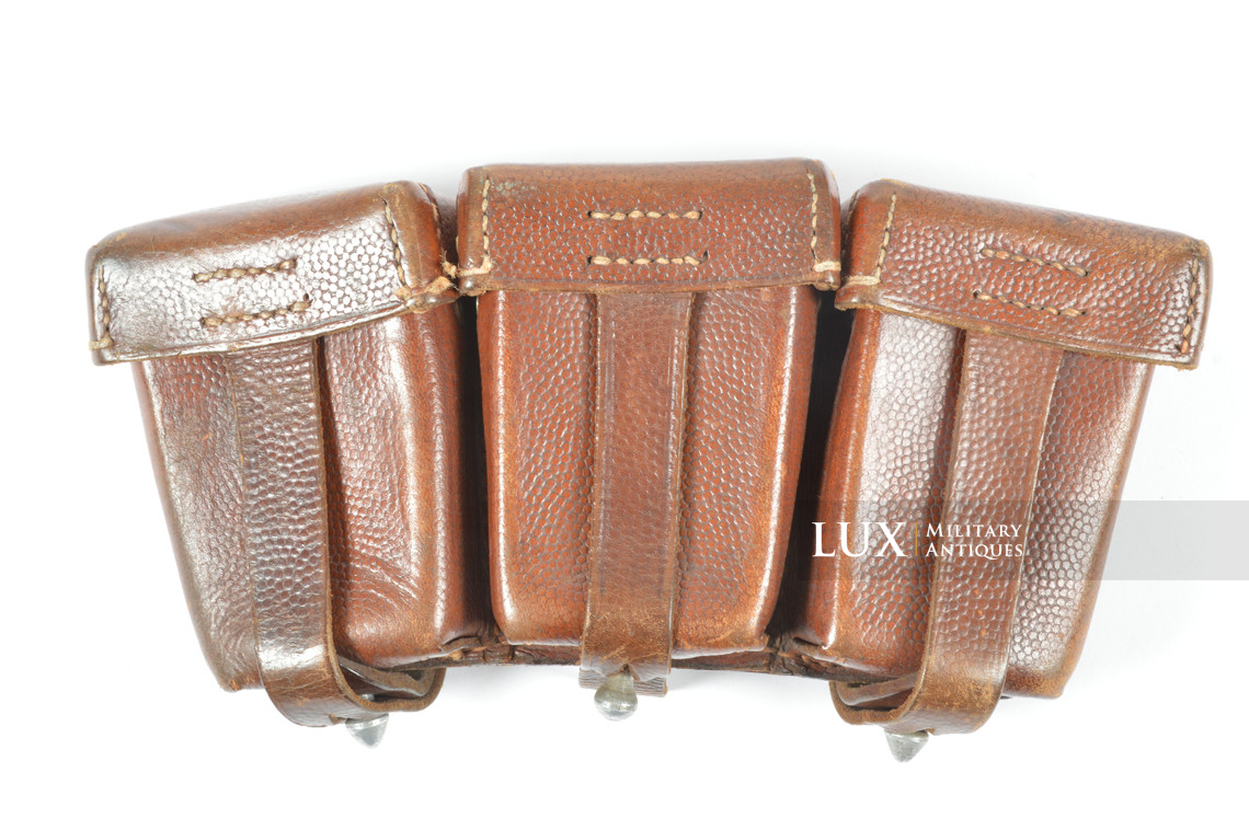 Pair of early German k98 ammunition pouches - photo 8