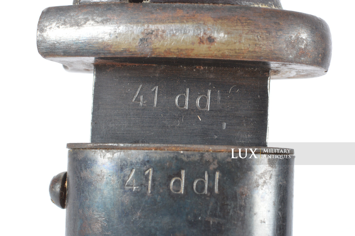 German K98 combat bayonet, « 41ddl » - photo 19