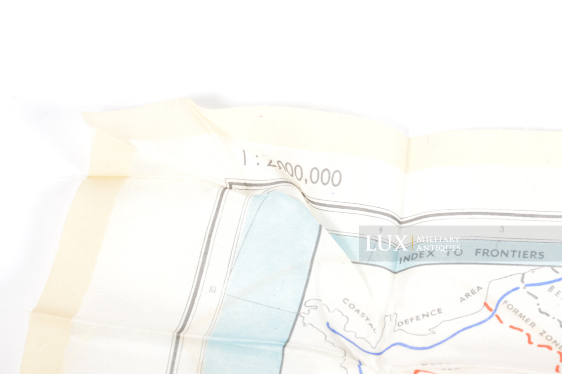 U.S. zones of France silk escape map - photo 8