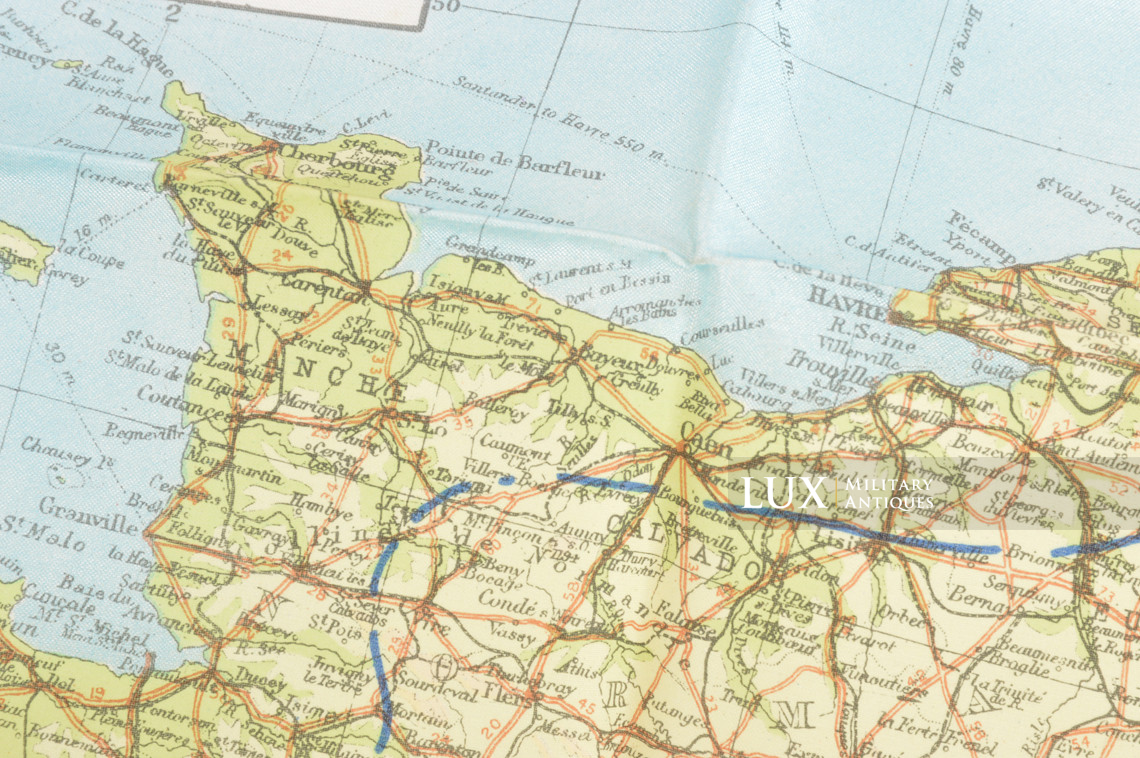 U.S. zones of France silk escape map - photo 11