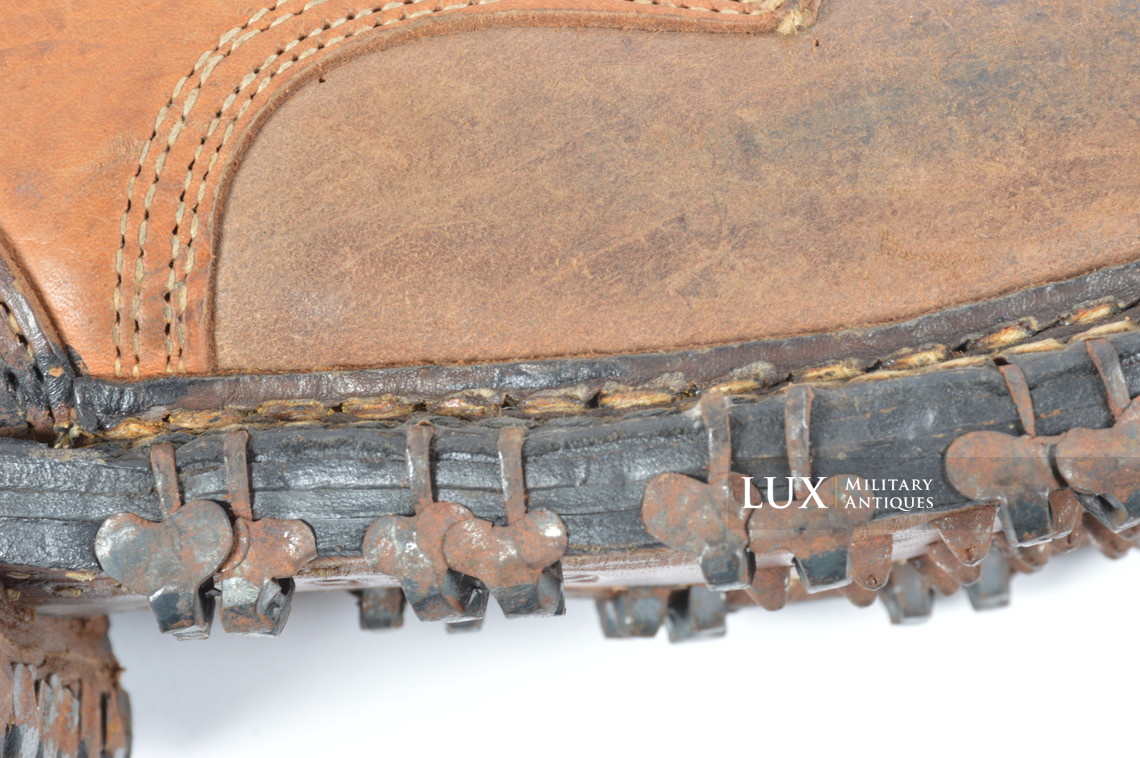 Unissued German mountain trooper's ankle boots, « Gebirgsjäger » - photo 10