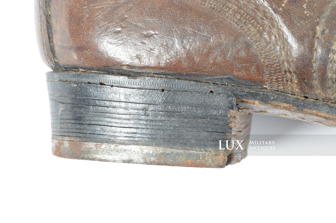 Early-war German low ankle combat boots, « 1941 » - photo 10