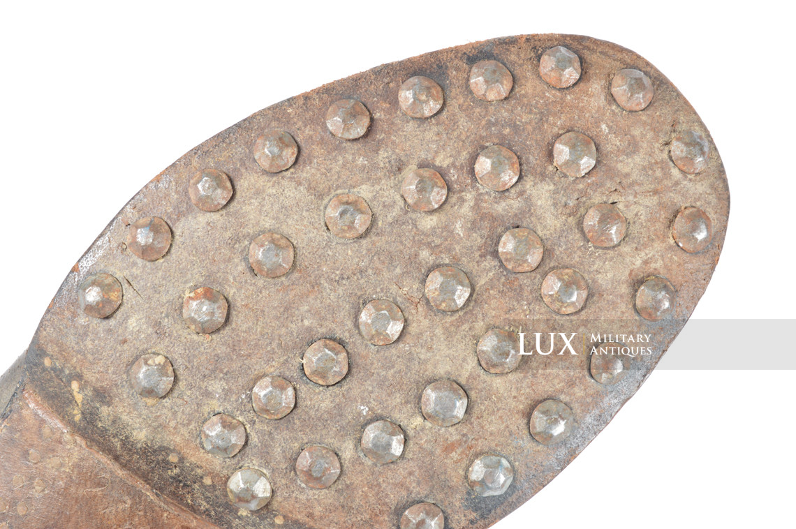 Early-war German low ankle combat boots, « 1941 » - photo 17
