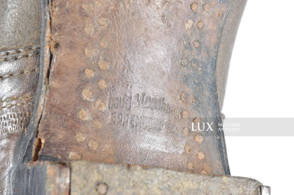 Early-war German low ankle combat boots, « 1941 » - photo 18