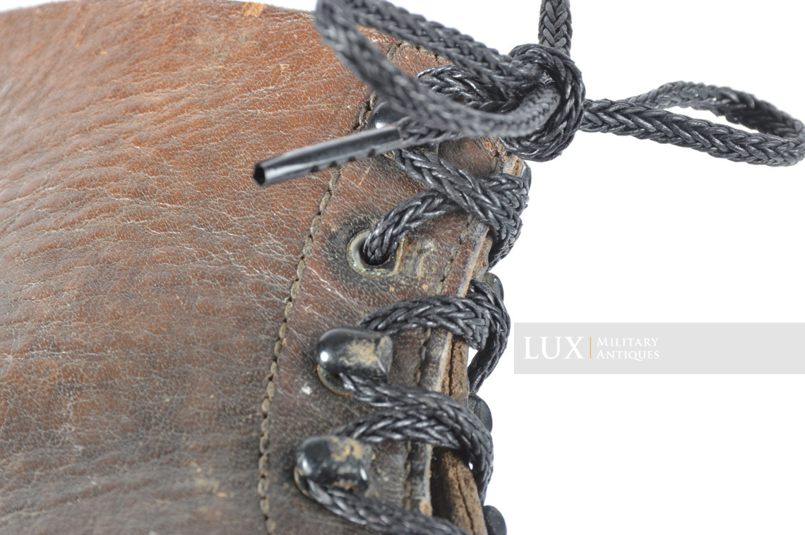 Early-war German low ankle combat boots, « 1941 » - photo 20