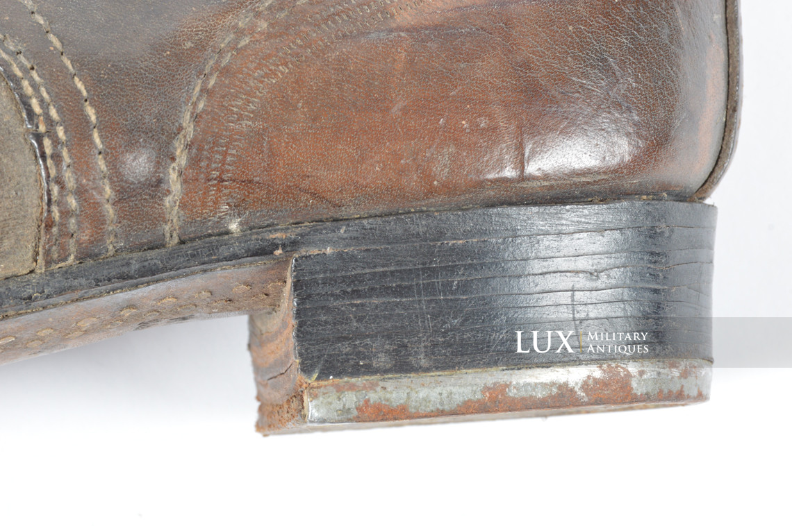 Early-war German low ankle combat boots, « 1941 » - photo 25