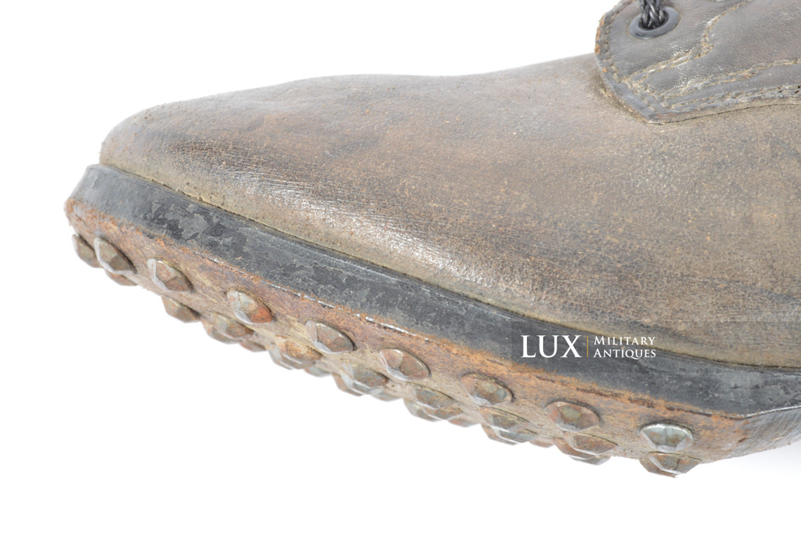 Early-war German low ankle combat boots, « 1941 » - photo 26
