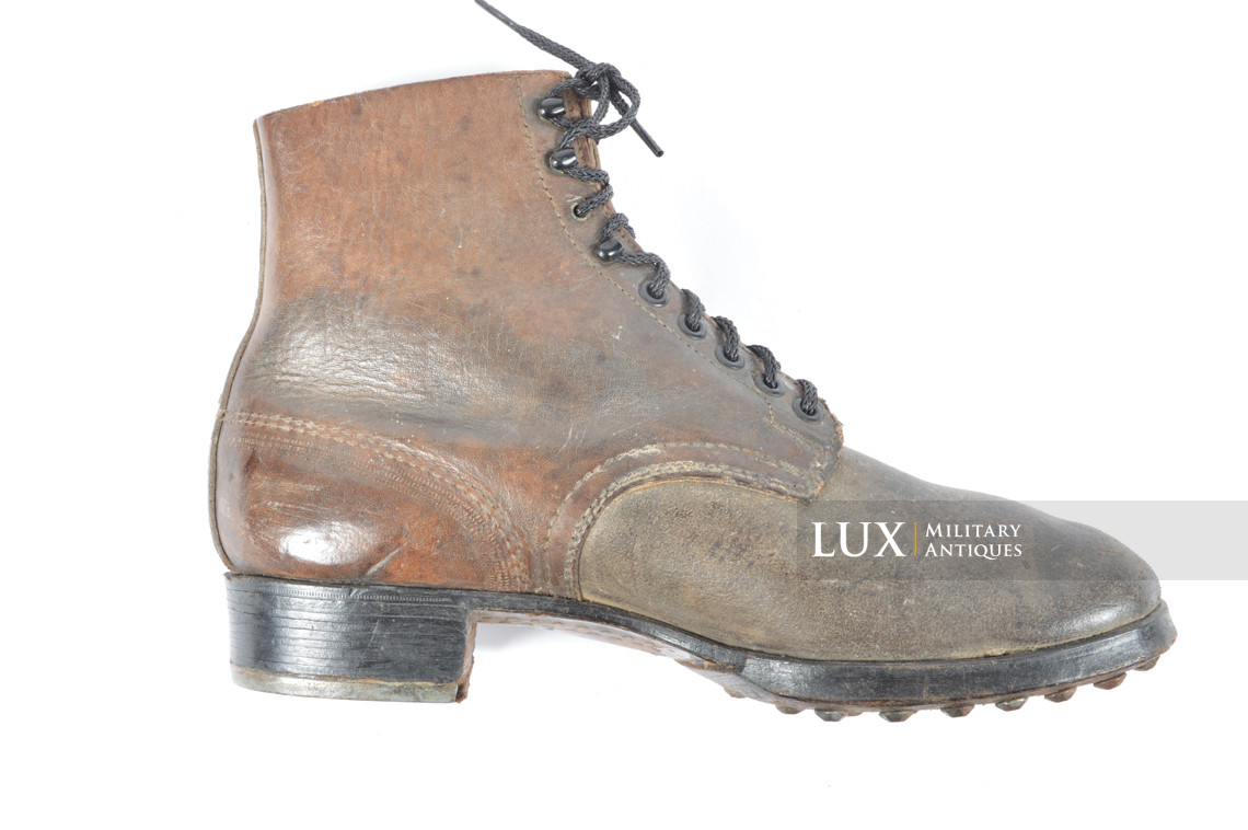 Early-war German low ankle combat boots, « 1941 » - photo 27