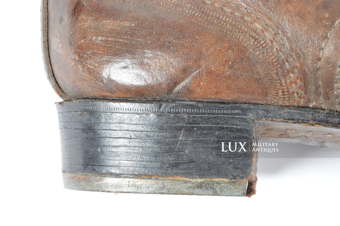 Early-war German low ankle combat boots, « 1941 » - photo 29