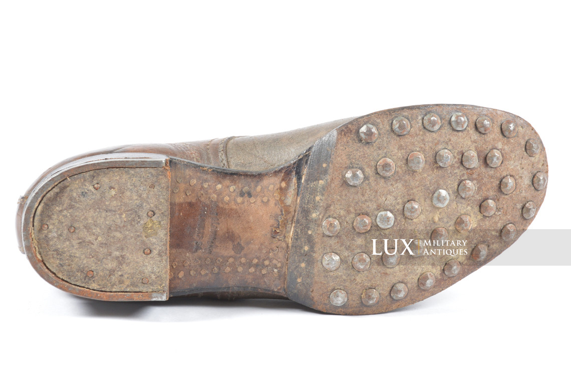 Early-war German low ankle combat boots, « 1941 » - photo 31