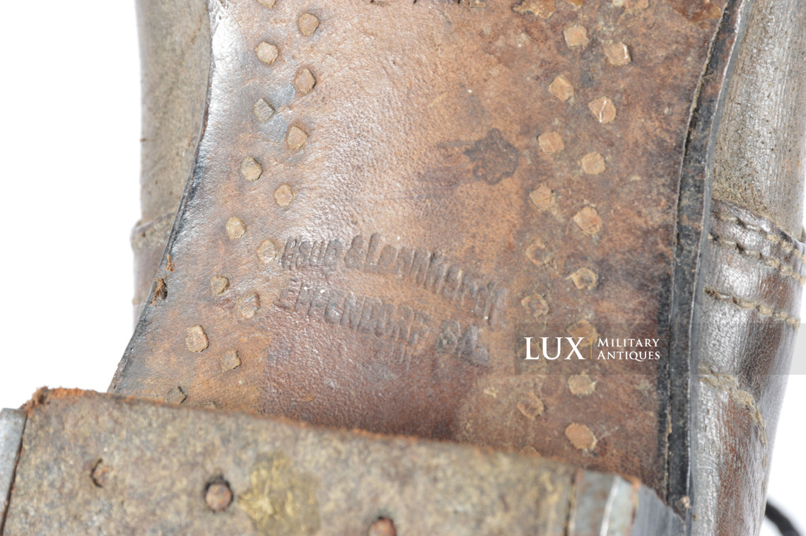 Early-war German low ankle combat boots, « 1941 » - photo 33