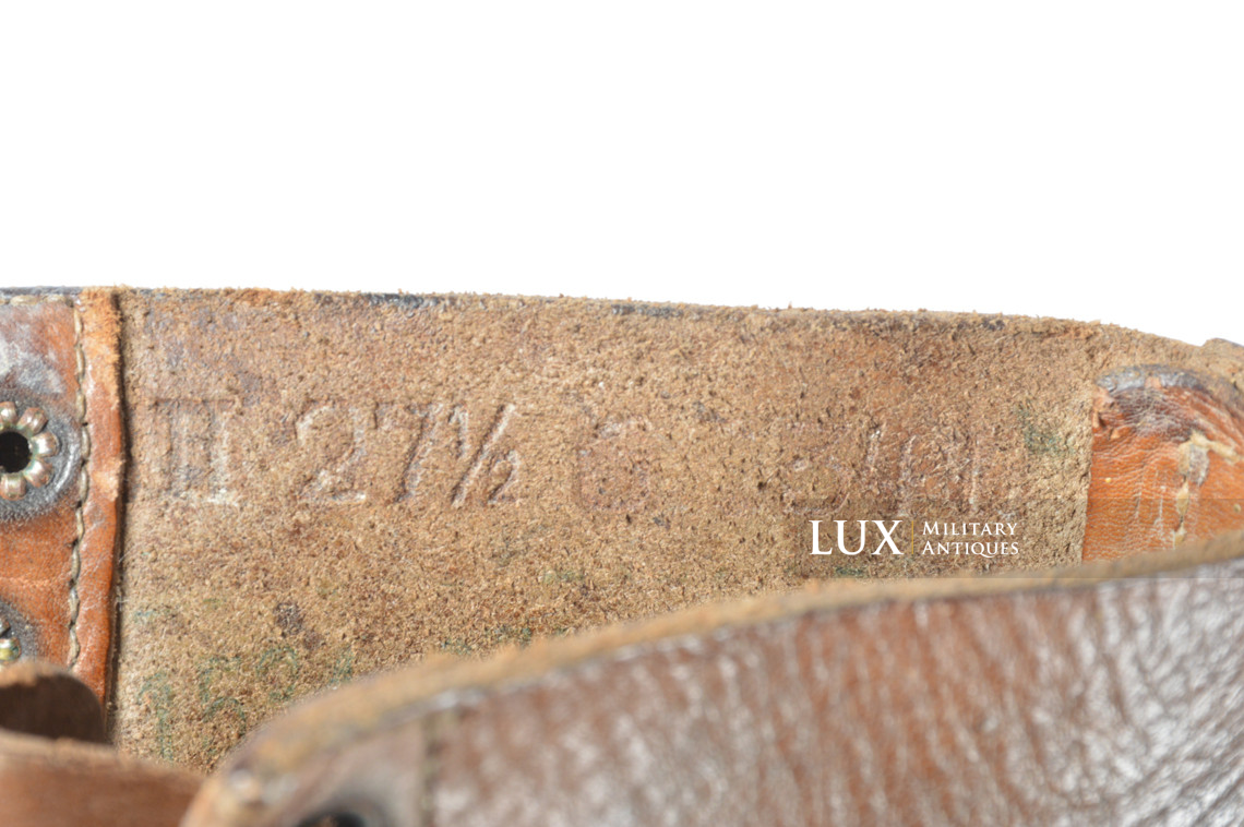 Early-war German low ankle combat boots, « 1941 » - photo 22