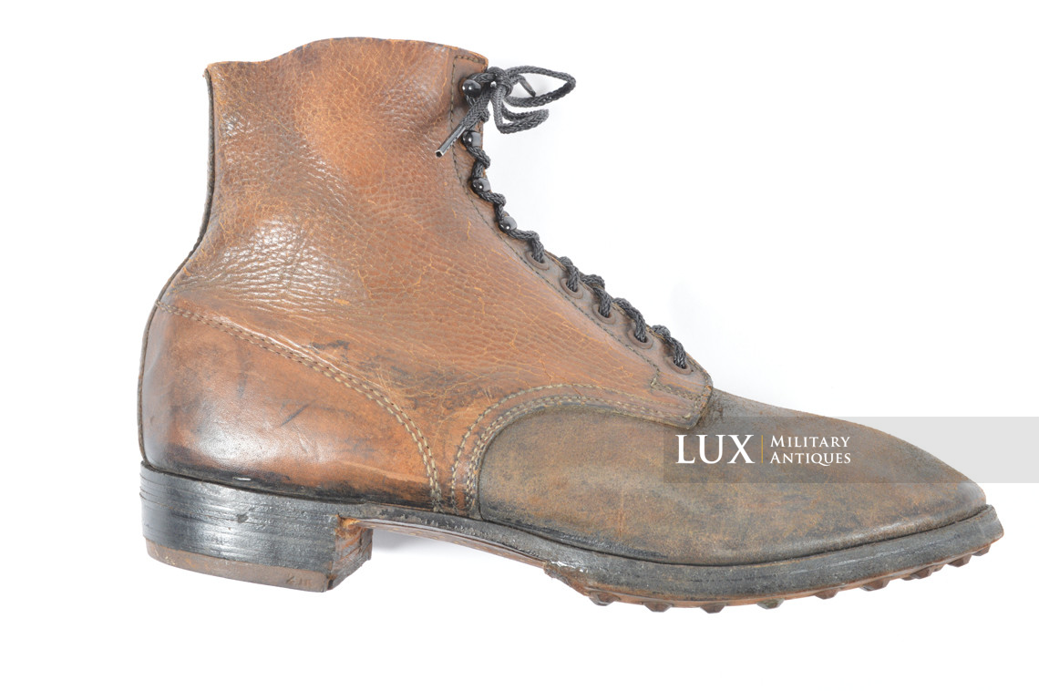 Early-war German low ankle combat boots, « Hoffmann 1941 » - photo 8