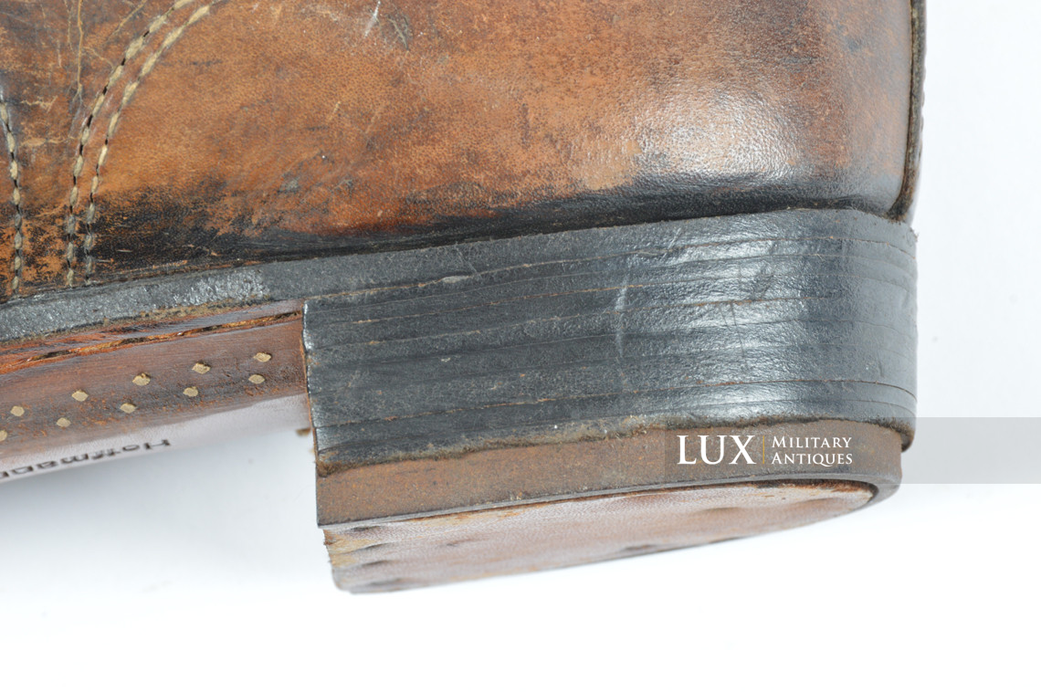 Early-war German low ankle combat boots, « Hoffmann 1941 » - photo 14