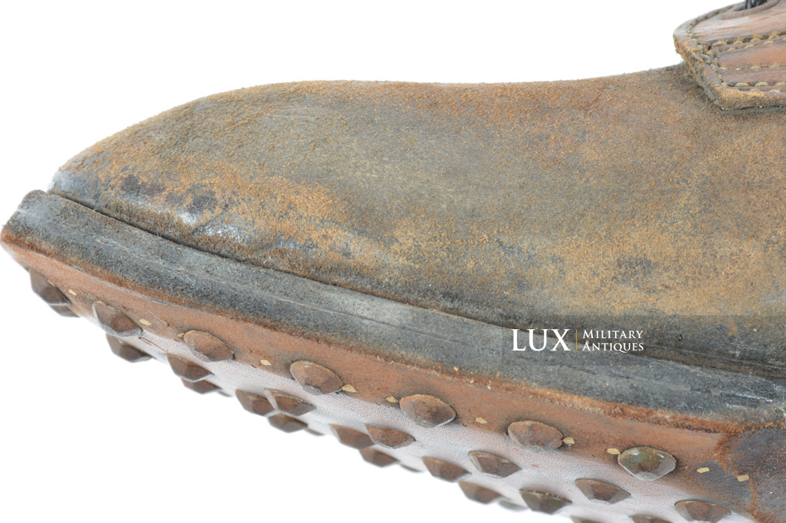 Early-war German low ankle combat boots, « Hoffmann 1941 » - photo 15