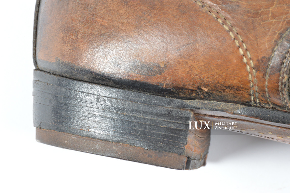 Early-war German low ankle combat boots, « Hoffmann 1941 » - photo 28