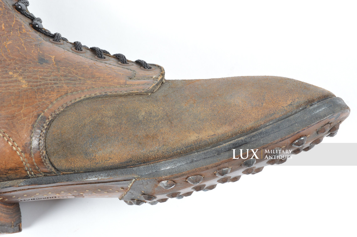 Early-war German low ankle combat boots, « Hoffmann 1941 » - photo 29